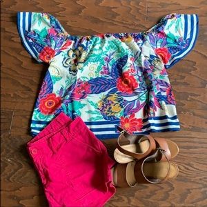 Flying Tomato off the shoulder shirt